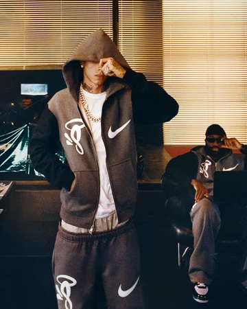 Central Cee Syna x Nike Solo Swoosh Clothing Collection Mood