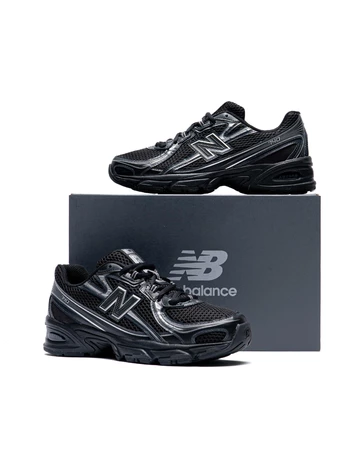 New Balance 740 All Black + Box