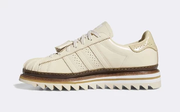 CLOT x adidas Superstar Milky Tea Innenseite