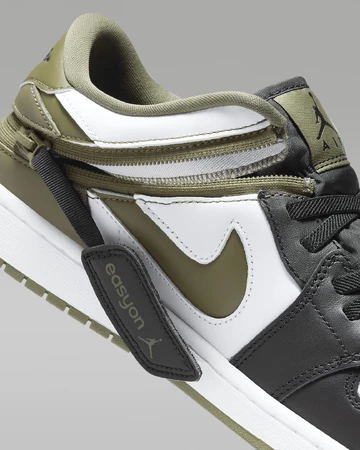 Jordan 1 Low EasyOn Medium Olive Innenseite Details