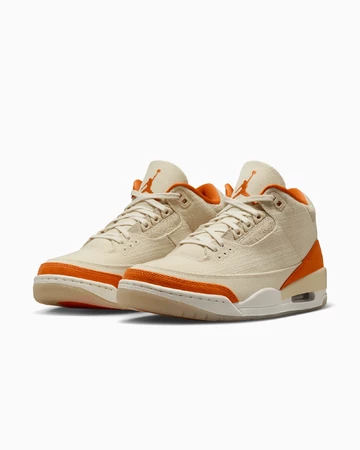 Jordan 3 TEX Starfish Paar seitlich