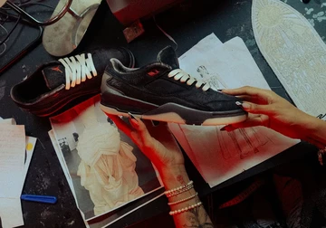 Who Decides War x Jordan Flight Court Bred Mood 3