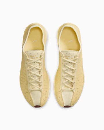 Nike Air Superfly Soft Yellow Paar von oben