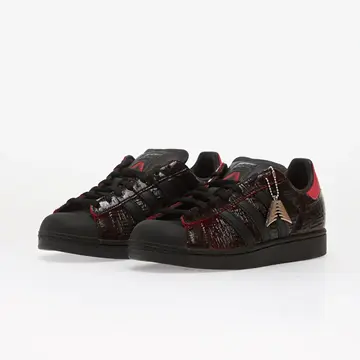Anthony Edwards x adidas Superstar II Core Black Pure Ruby