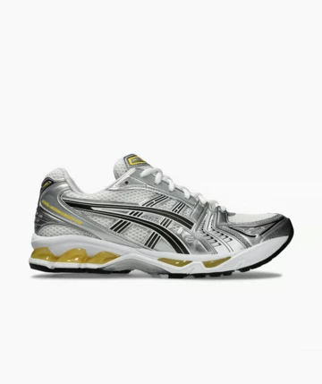 ASICS Gel-Kayano 14 White Tai Chi Yellow Außenseite