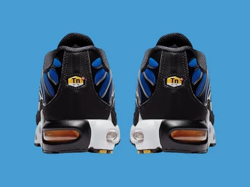 Air Max Plus Hyper Blue von hinten