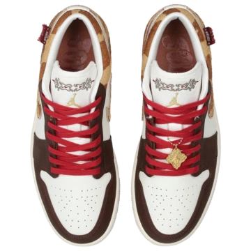 Air Jordan 1 Low SE Year of the Horse von oben