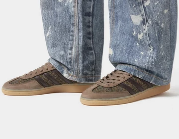 adidas Handball Spezial Harris Tweed am Fuß