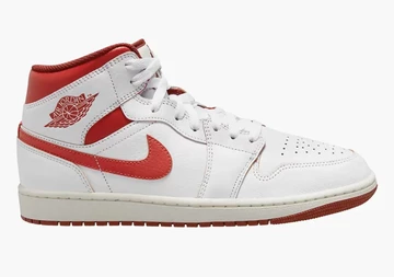 Jordan 1 Mid Dune Red Außenseite