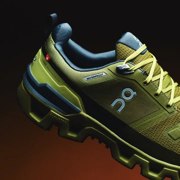 On Running Cloudwander Waterproof Safari Lookbook Detail hinterer Bereich