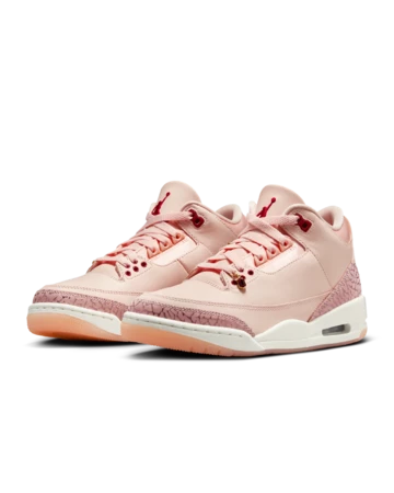Jordan 3 Retro Treat Yourself Paar schräg seitlich