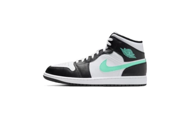 Jordan 1 Mid Green Glow