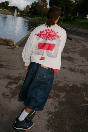 Levi’s x Air Jordan Apparel Collection Mood LS