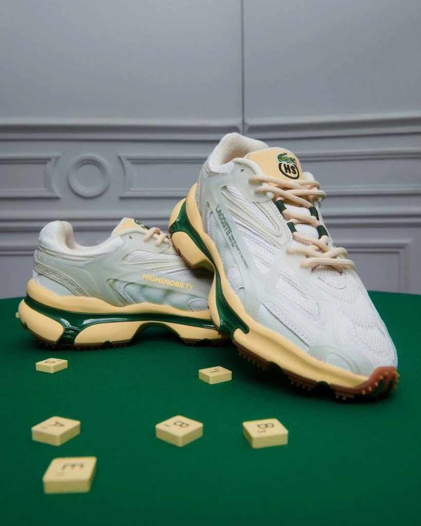 Vintage Lacoste Repel 2 Cream and Green Mesh Athleisure Trend tennis Sneakers 11 Lacoste Repel 2 Tennis Athletic Sneakers ?? Brand: Lacoste  main image 4