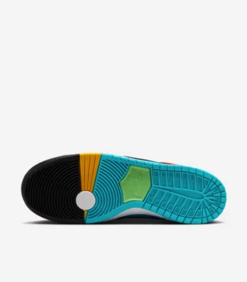 Di'orr Greenwood SB Dunk High Navajo Arts Sohle