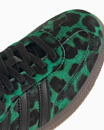 adidas Samba Leopard Semi Screaming Green