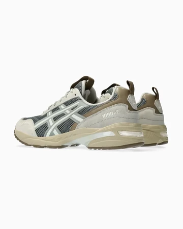 Der ASICS GEL-1090V2 Carrier Grey von hinten