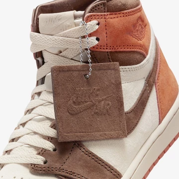Details des Jordan 1 High Dusted Clay