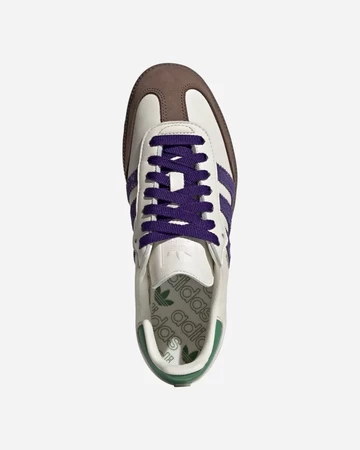 Der adidas Samba Core Purple von oben
