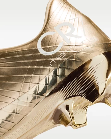 CR7 x Nike Mercurial Superfly 1 RGN SE Metallic Gold Star Detailbild