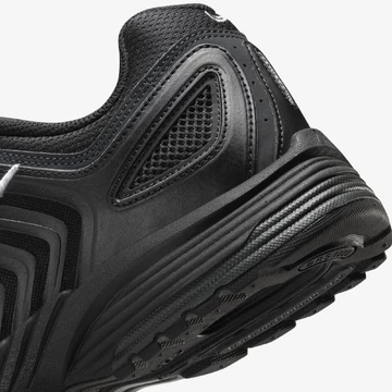 Nike Air Pegasus 2005 Black Metallic Silver Ferse Details