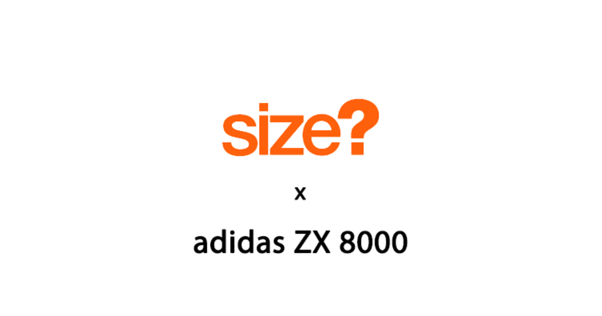adidas ZX 8000 x Size? Exclusive Pack | Dead Stock