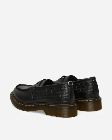 Wasted Youth x Dr. Martens Penton Loafer Black schräg