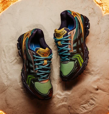 P. Andrade x Asics Gel-Kayano 14 von oben