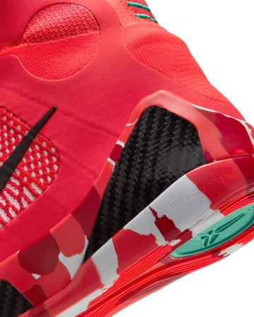 Nike Kobe 9 Elite Protro Christmas Ferse Details