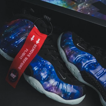 Nike Air Foamposite One Galaxy Mood mit Tag 2
