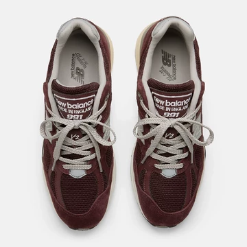 New Balance 991v2 Made in UK Catawba Grape Paar
