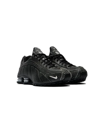 Nike Shox R4 Black Light Smoke Grey