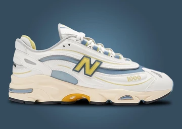 New Balance 1000 Sea Salt Heron Blue Außenseite