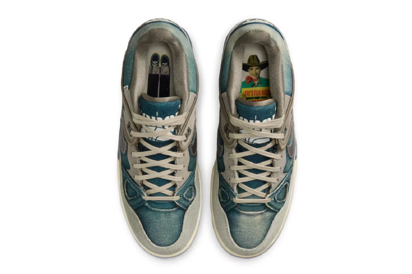 NIGO x Levi's x Nike Air Force 3 Low Enigma Stone HQ0262-004