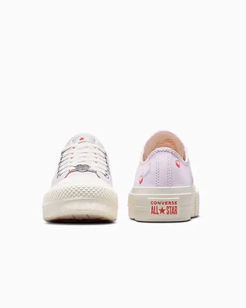 Converse Valentines Day Pack Chuck All Star Lift Platform von Vorne und von Hinten