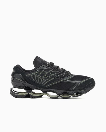 Maharishi x Mizuno SL Wave Prophecy Black Außenseite