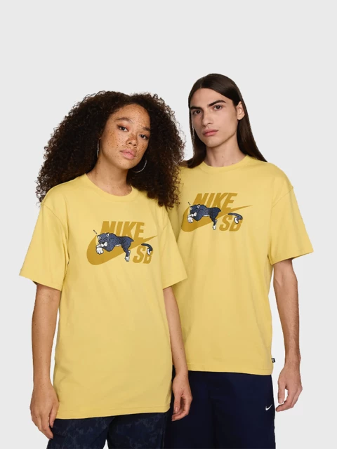 Nike SB Skate T-Shirt Gelb Image