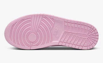 Die Sohle des Jordan 1 Low Method of Make Pack in Perfect Pink