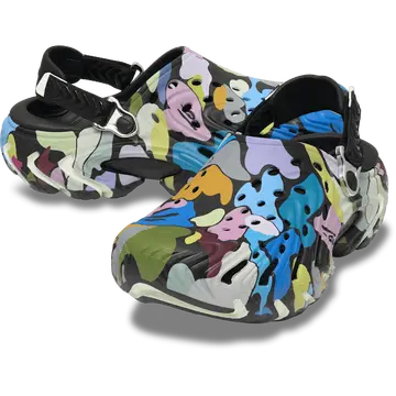 BAPE x Crocs Echo 2 Clog Rainbow Camo Pack
