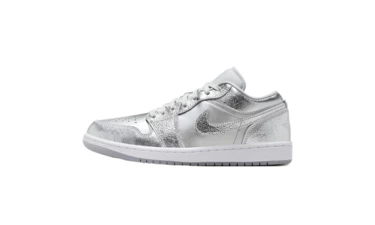 Jordan 1 Low Metallic Silver