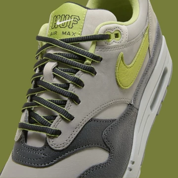 HUF Air Max 1 Anthracite Pear Detail