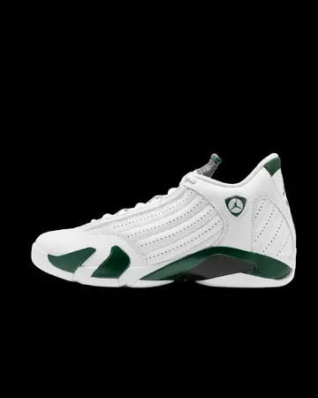 Nike Air Jordan 14 Forest Green Außenseite