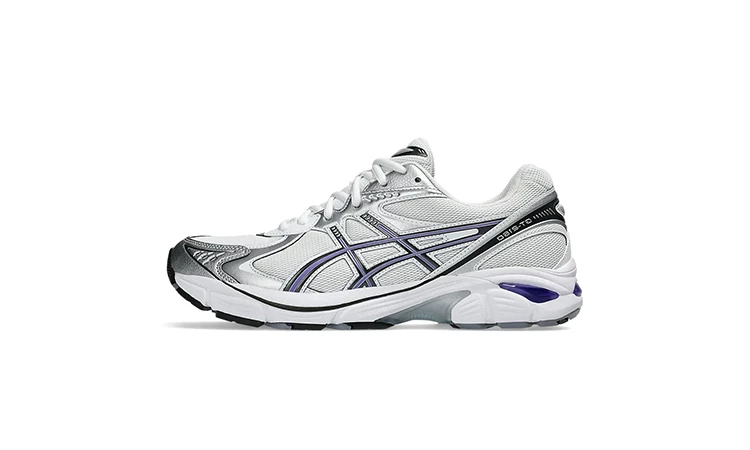 Der ASICS GT-2160 Purple Silver auf weißem Hintergrund