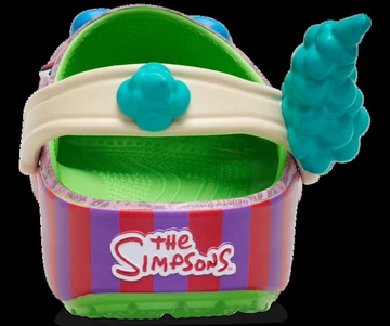 The Simpsons x Crocs Classic Clog Pack von hinten