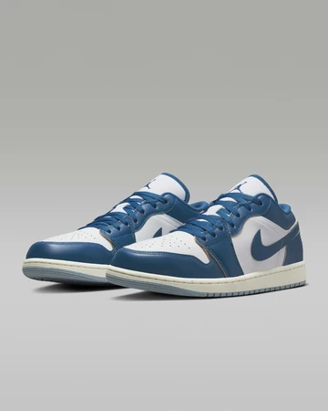 Jordan 1 Low Industrial Blue Paar