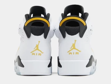 Jordan 6 Yellow Ochre von hinten