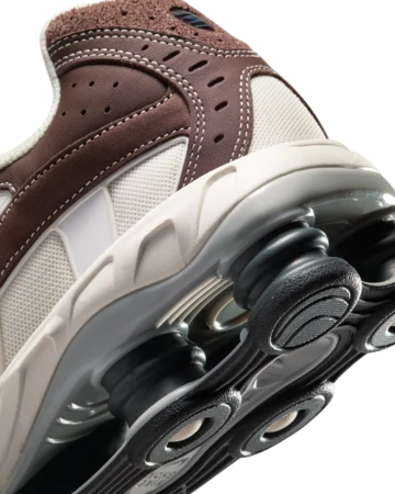 Nike Shox Ride 2 Baroque Brown Ferse Details