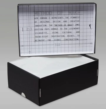 Jordan 1 Low Method of Make Gym Red Box geöffnet