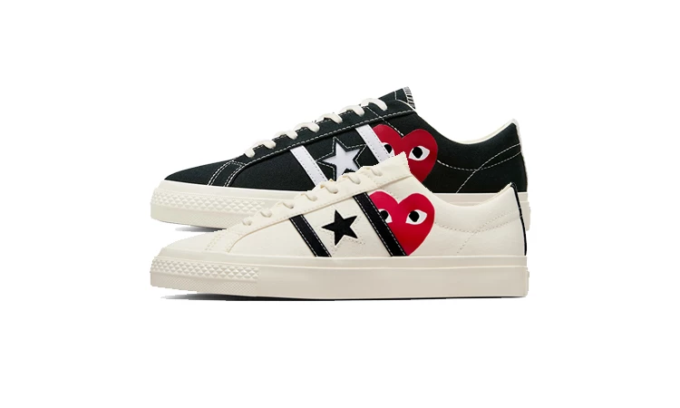 Converse comme des garçons release latest sneaker collaboration online