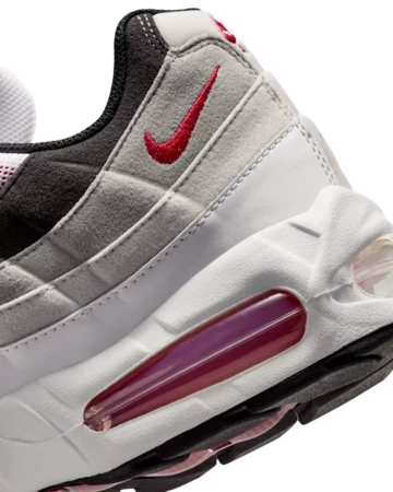 Air Max 95 Big Bubble Comet Red Ferse Details